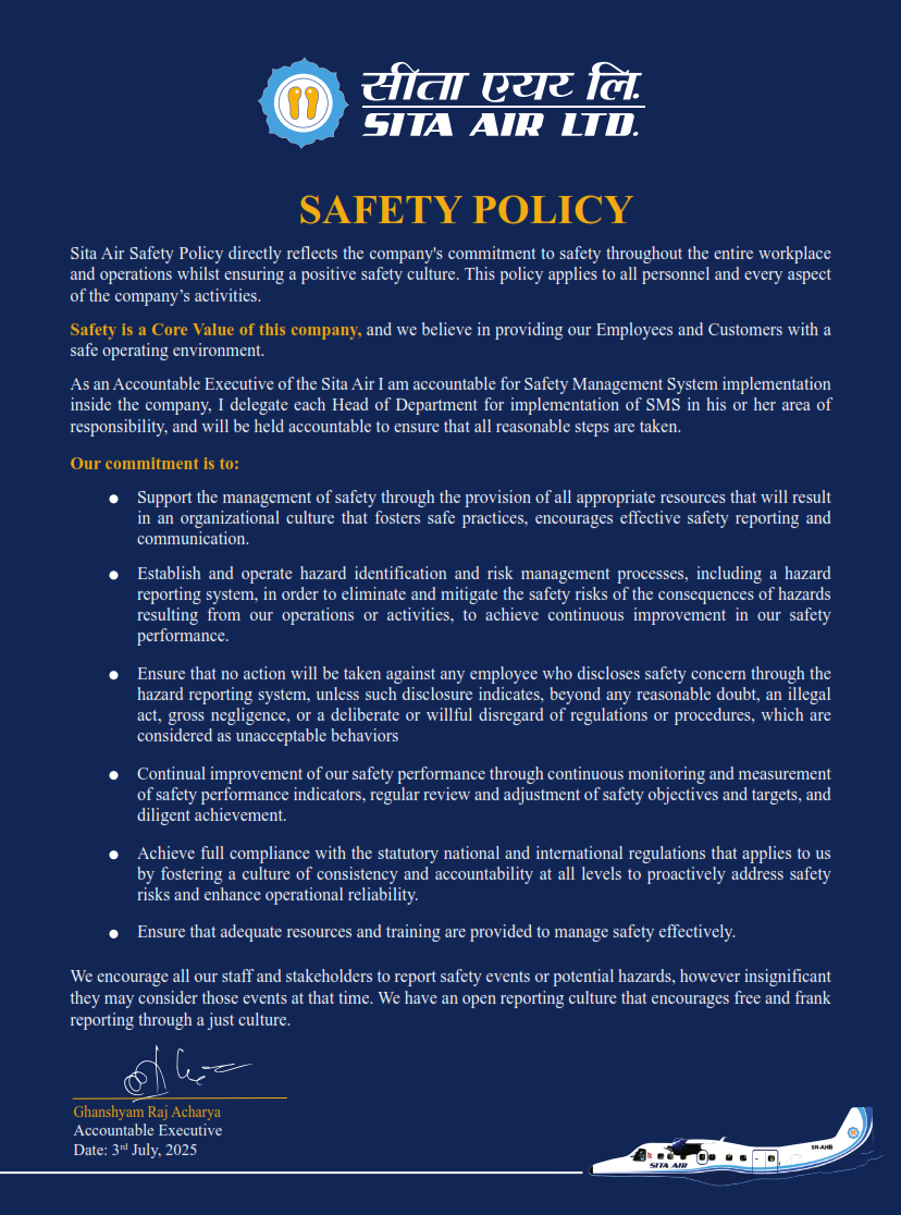 Safety Policy
